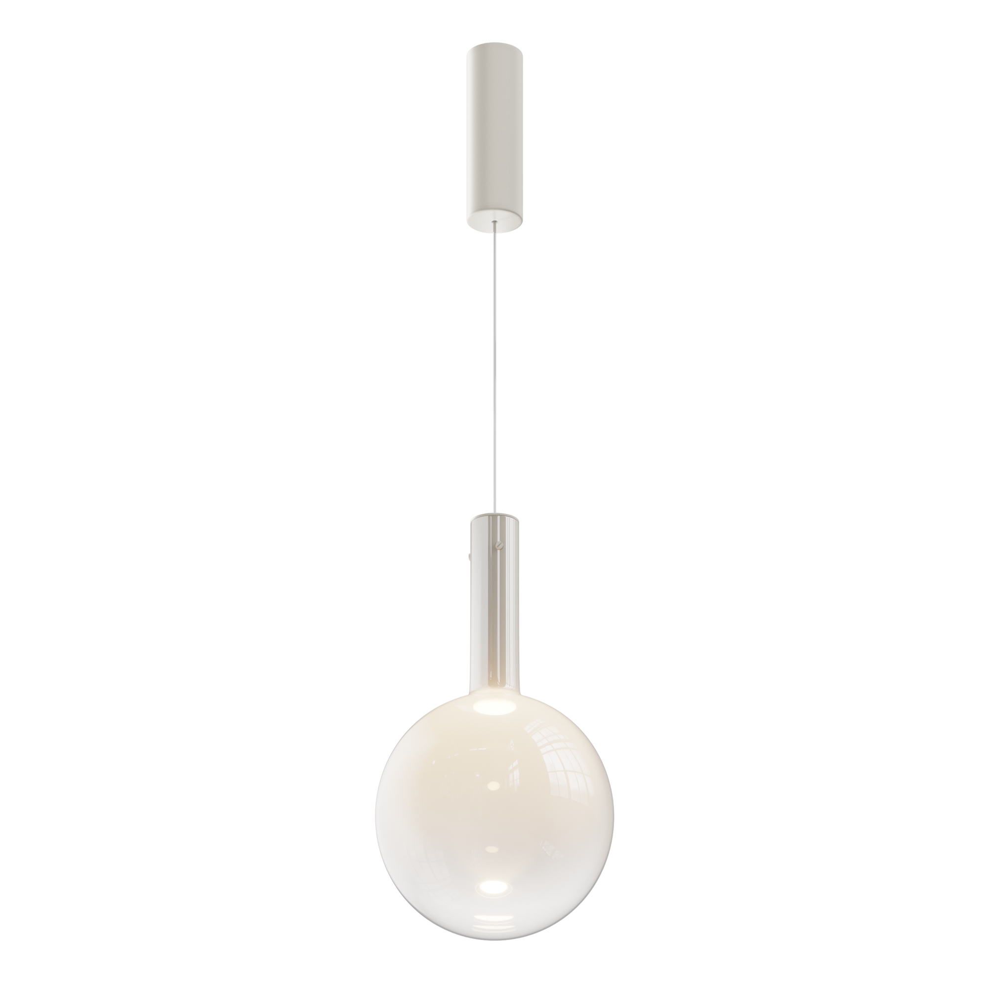 Lampa wisząca Nebula biała LED 6W 3000K 700lm wym: 360 x 25 x 25 cm metal Maytoni