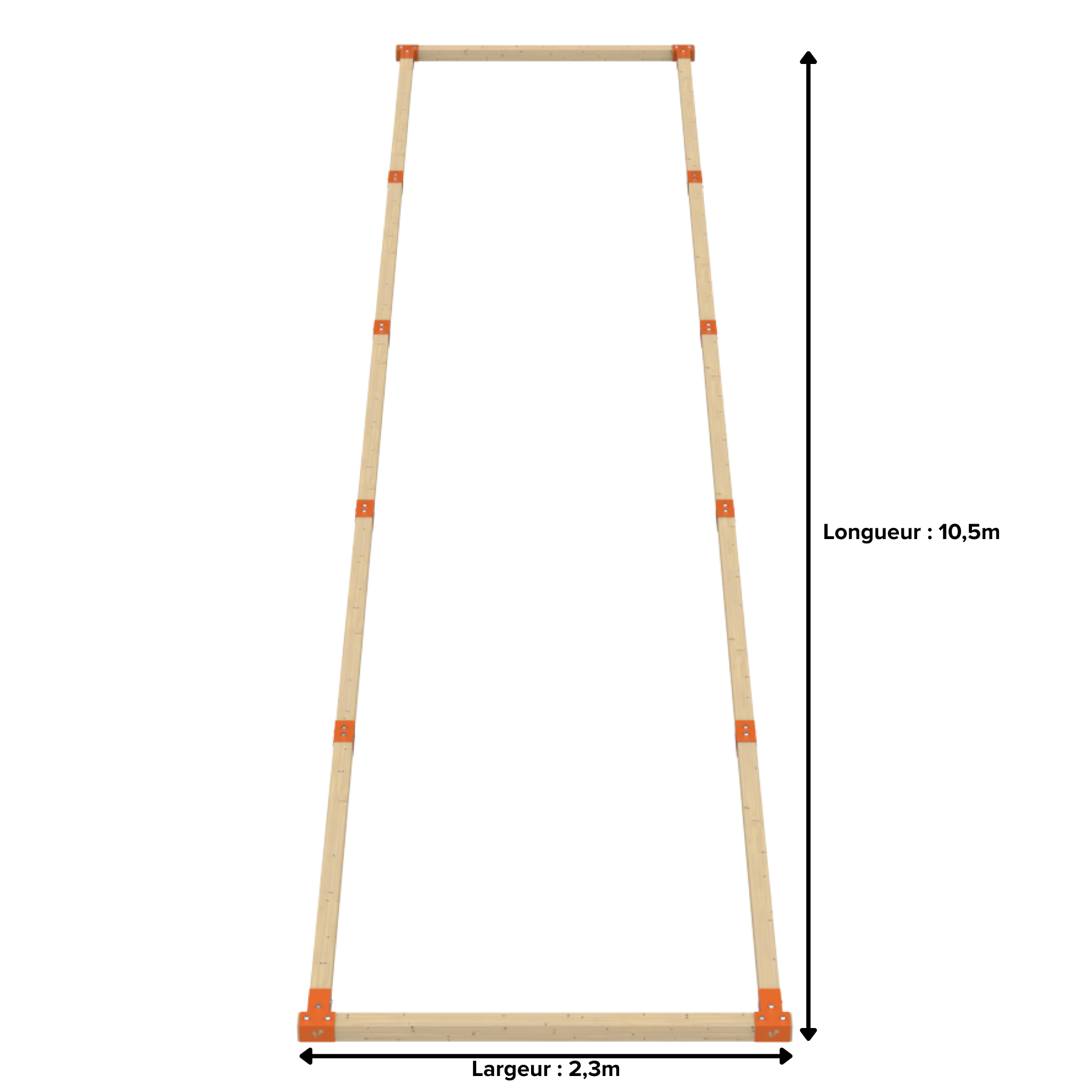 Terrain de pétanque de 10 x 2 M - 3