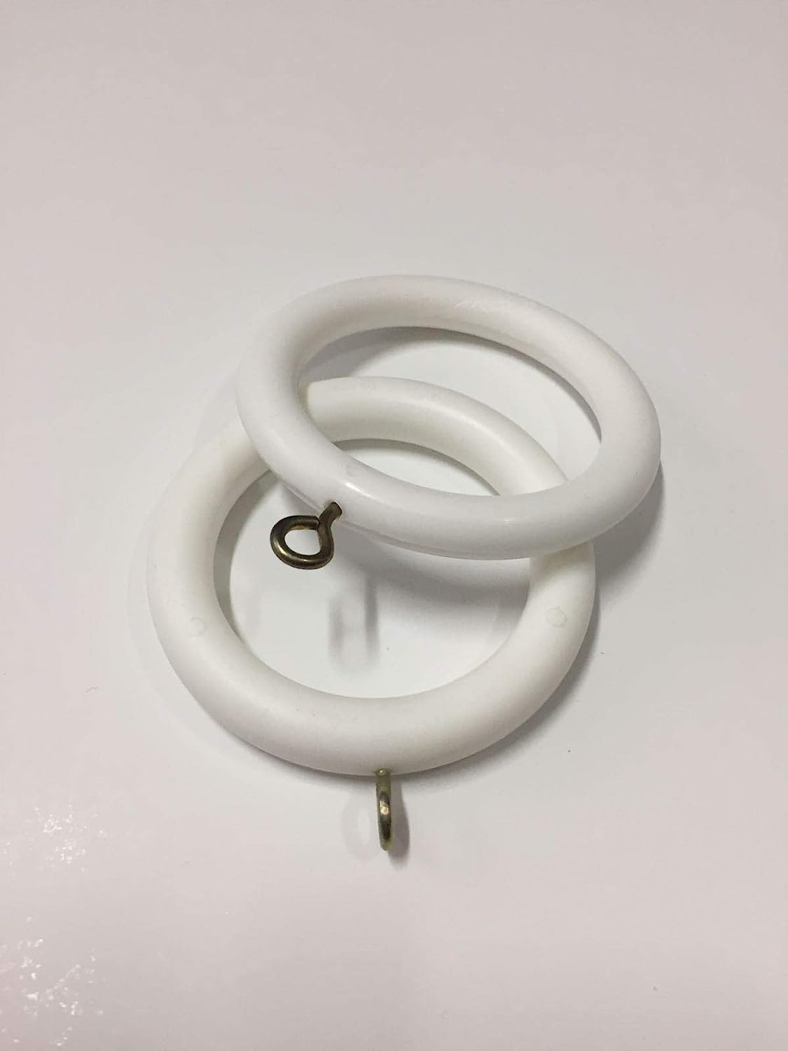 Anelli Per Tende In Metallo Con Ganci - 20 Pezzi | Diametro 35 Mm | Per Tende Doccia E Finestre - Foto 6