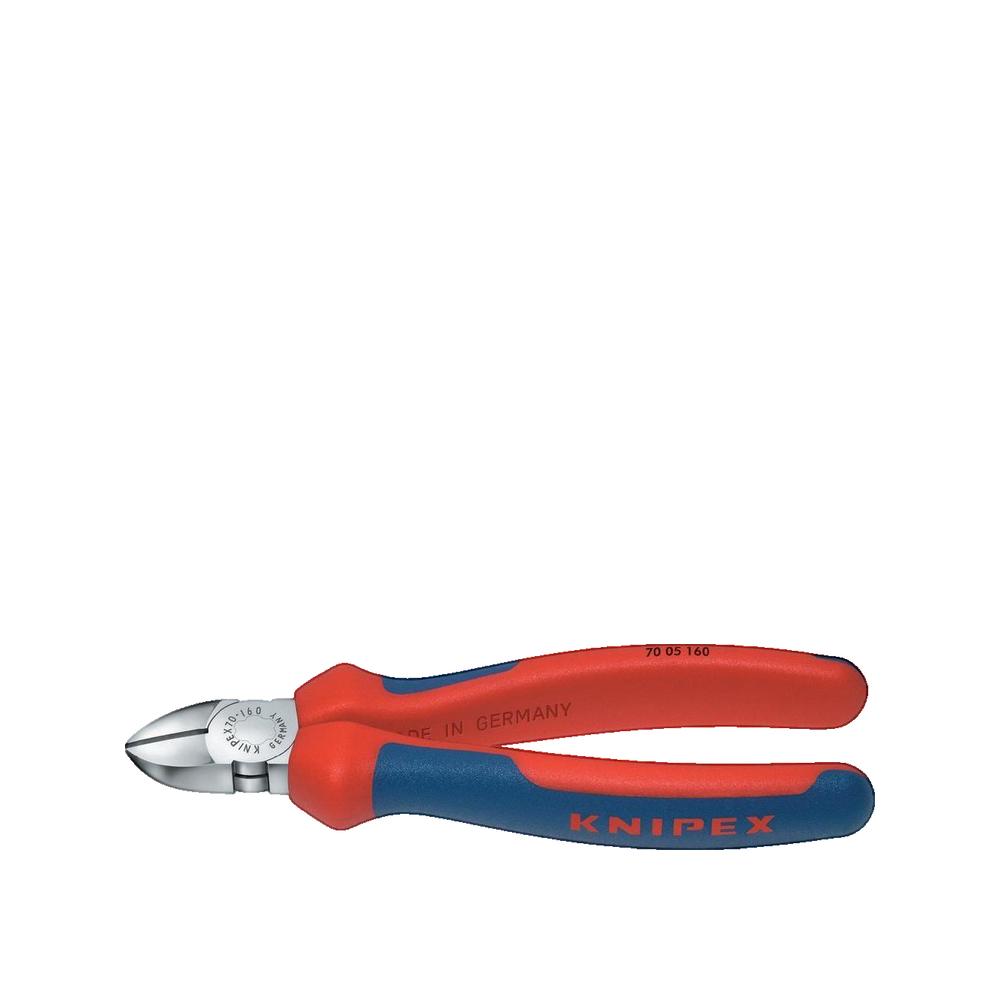 Szczypce tnące ukośne Knipex chromowane 180 mm wytrzymałe