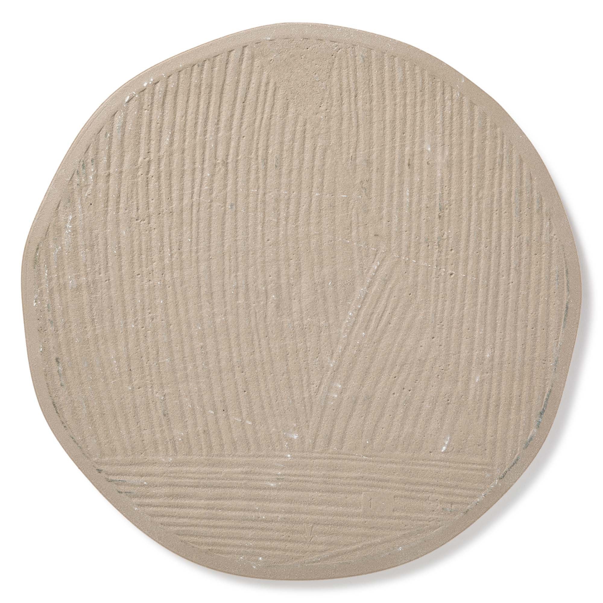 Pas japonais Rond Grès cérame effet Pierre Beige D.37.5x2 cm (à l'unité) - RO'MA NATURE - 5