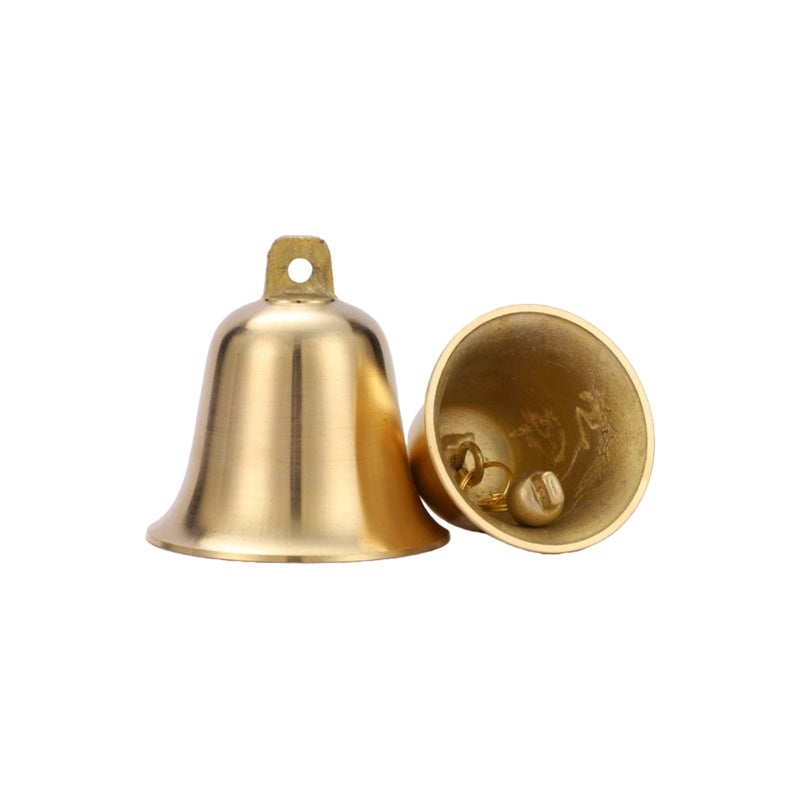 Cloche De Noël En Métal - Décoration Religieuse Rétro Pour Sapin, Cheminée, étagère - Pour Intérieur Et Extérieur (environ 6,5 Cm) - 7
