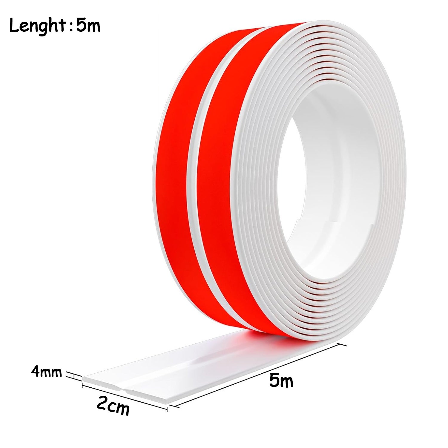 Cornice Autoadesiva Flessibile 8 Metri | Argento Opaco Per Bordi E Angoli - Foto 5