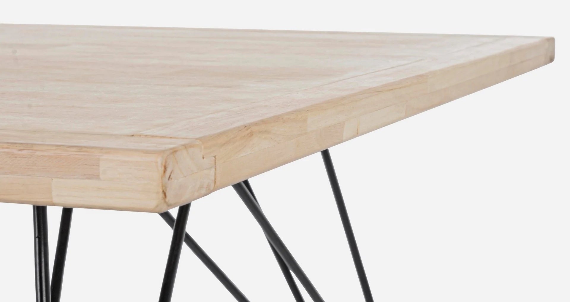 Table en bois design industriel DISTRICT 160x90x h76 cm - 4