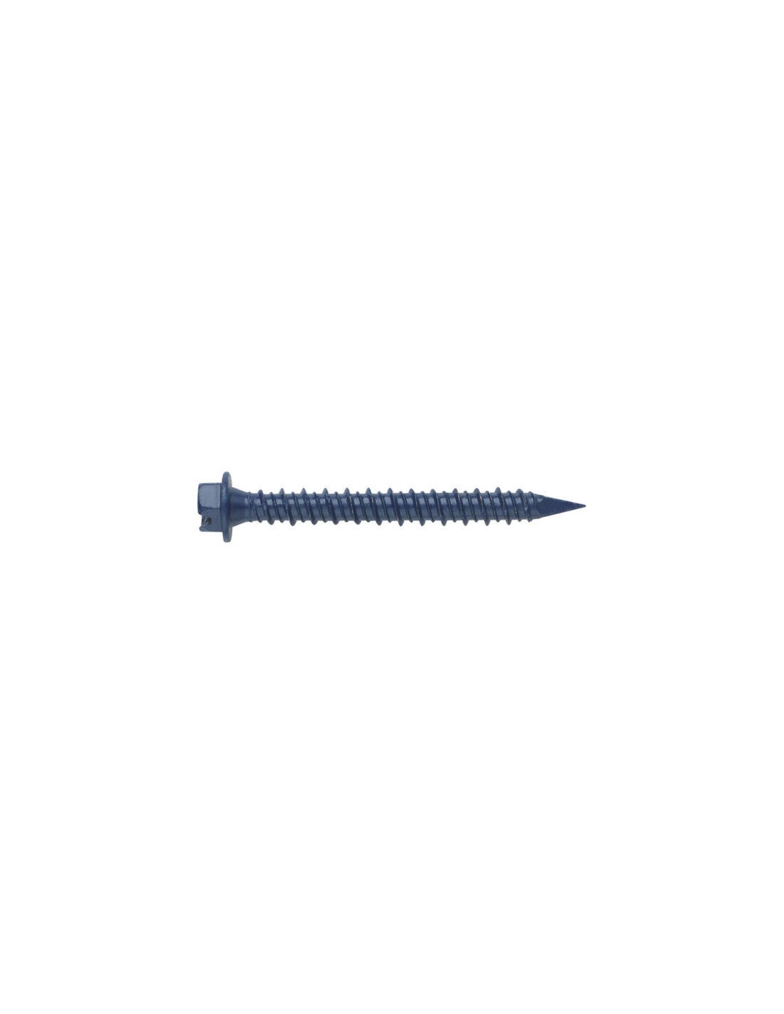 Viti Per Calcestruzzo, 6,0 X 60 Mm, 100 Pezzi, Testa Esagonale In Acciaio Al Carbonio - 5