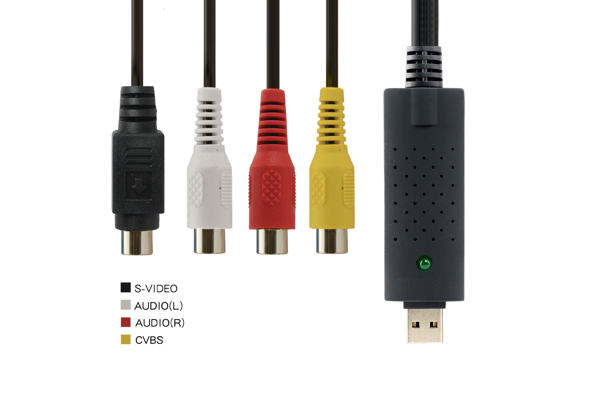 Carte d'acquisition vidéo USB, carte d'acquisition USB simple, carte d'acquisition de données de capture de signaux AV - 4