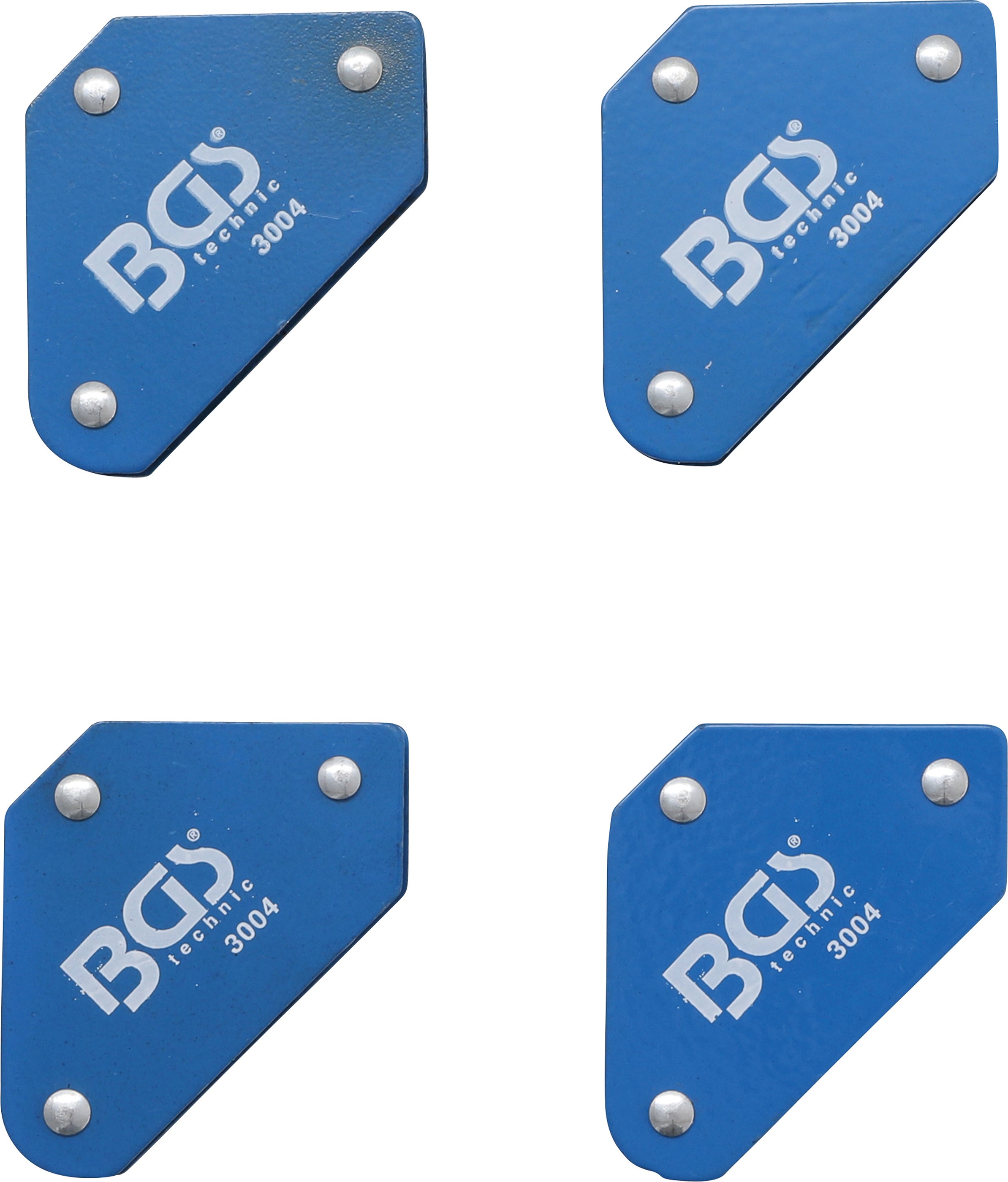Bgs 3004 Set di mini supporti magnetici, confezione da 4 pezzi da 45°, 90°, 135°