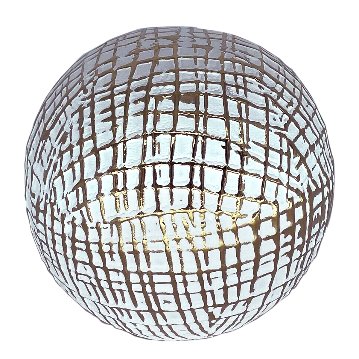 Origen home decor bola decorativa jarrones y portavelas | bola de decoración blanco redondo - 9x10x10cm
