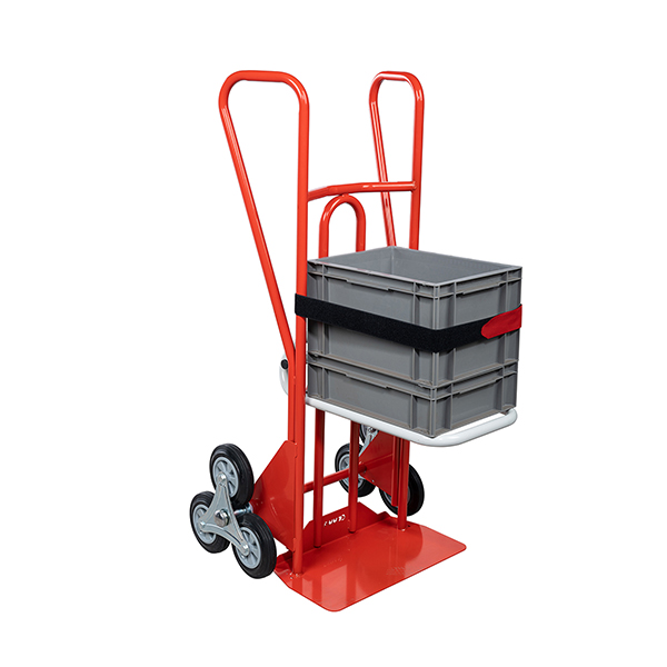 Diable porte-bacs - Roues caoutchouc - Charge max 250kg - 810005346 - 5