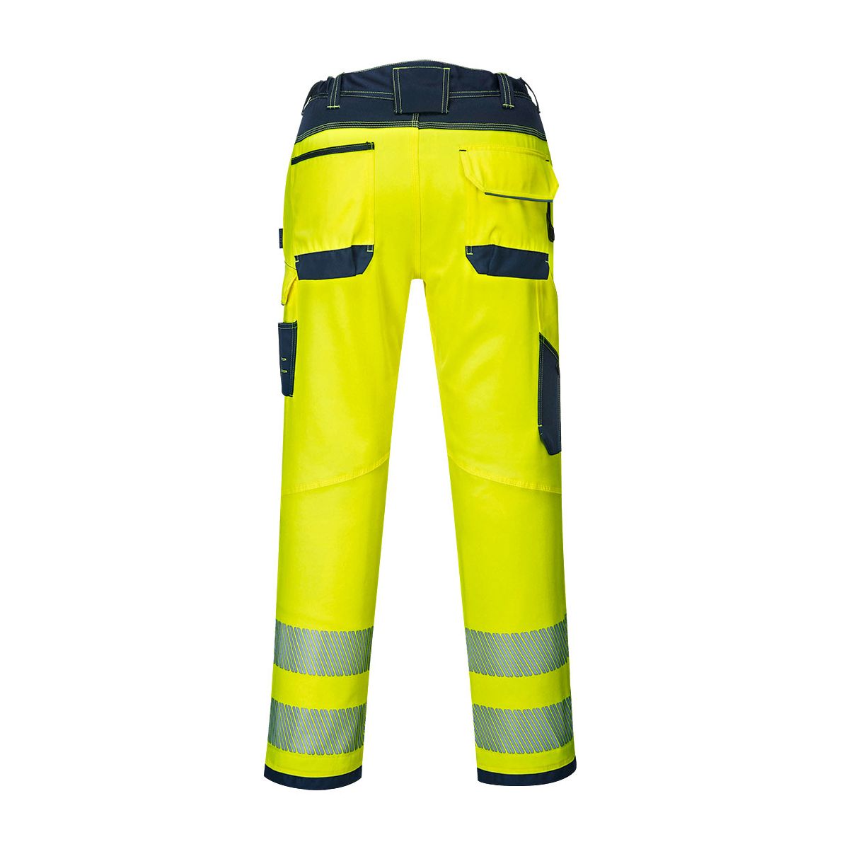 Pantalon de travail haute visibilite WORK PW340 jaune bleu Portwest Taille 34