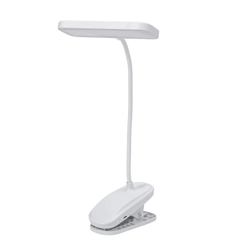3 Niveaux De Luminosité Usb Rechargeable Livre Lampe De Lecture Pince