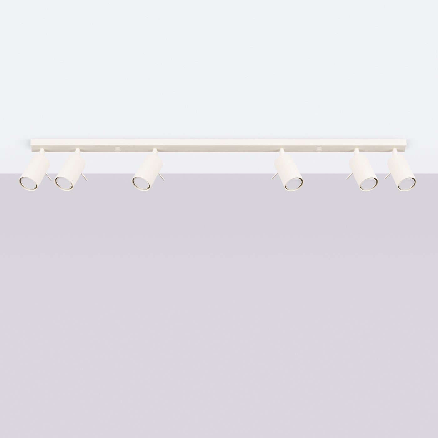 Plafon BRIIX 6L beżowy LED 4000K - 117x6x17cm Sollux