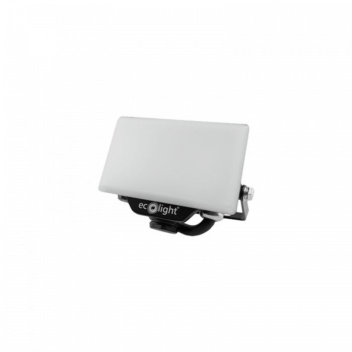 Naświetlacz LED czarno-biały LED 10W 6500K 900lm IP65 wym: 6,4 x 9,1 x 3,5 cm aluminium Ecolight