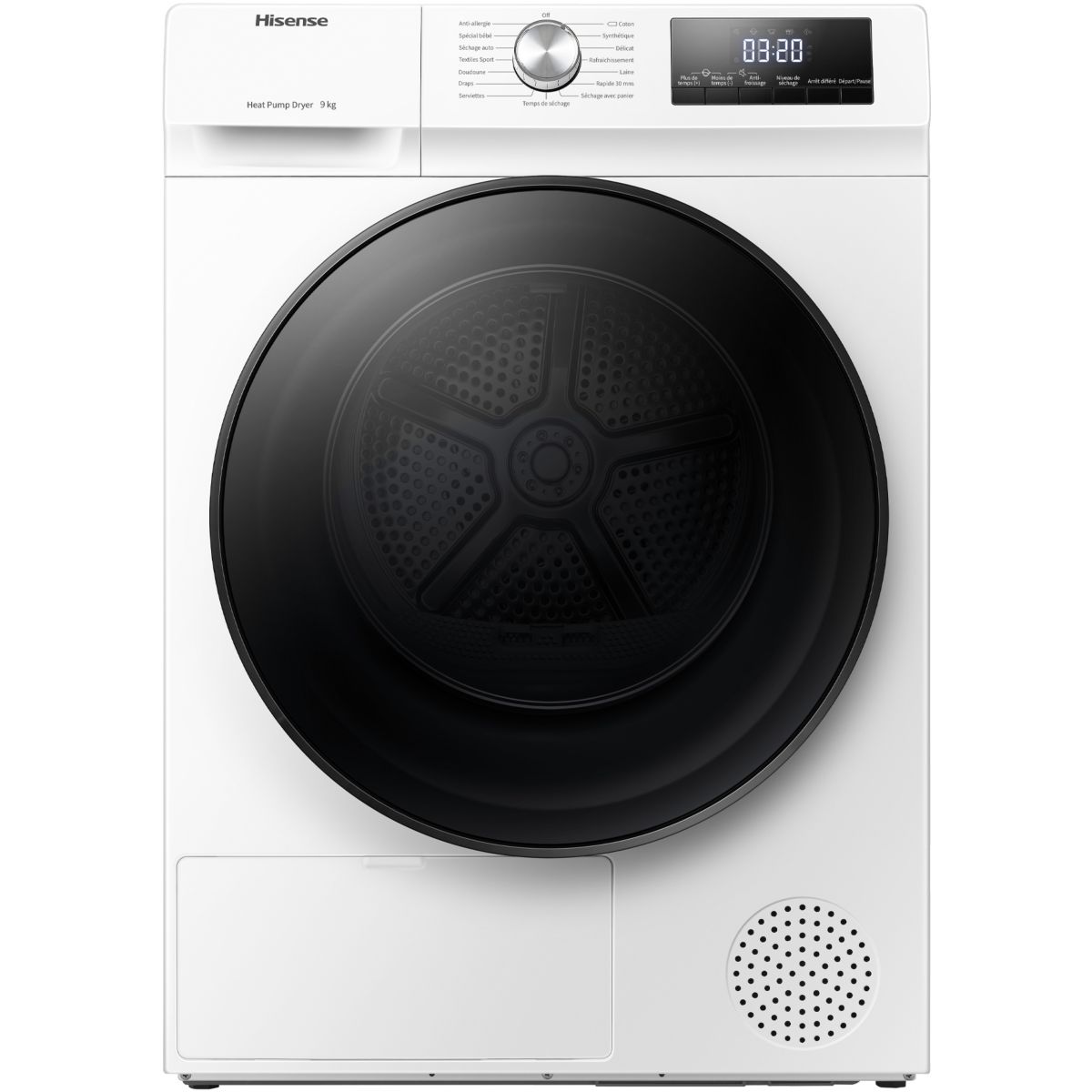 Sèche linge pompe à chaleur HISENSE DHQA902U | Leroy Merlin