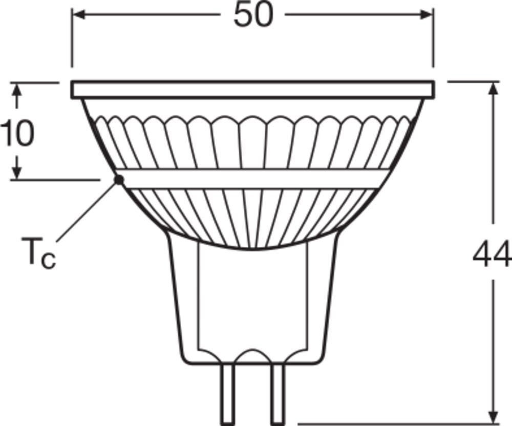 Spot mr16 led 36 verre variable 8w gu5.3 561lm frd bte 1 OSRAM - 3