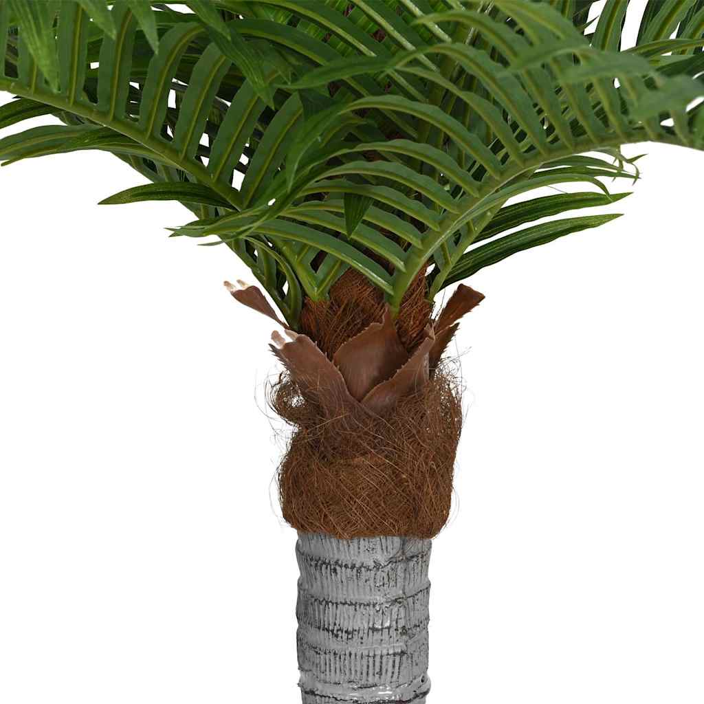 Palmier artificiel 15 feuilles 200 cm vert vidaXL - 5