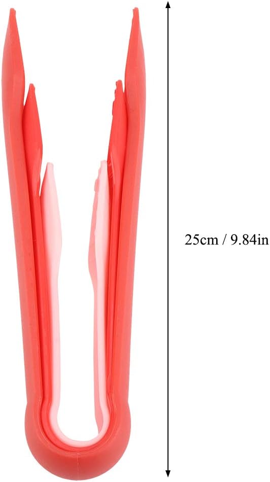 Pinzes do chleba, 3 sztuki, pinces nadające się do zieleniny, idealne do pieczenia, akcesoria kuchenne (rosso*1） - 5