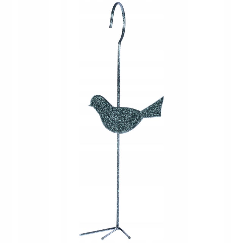 KARMNIK DLA PTAKÓW WISZĄCY KARMIDŁO NA POKARM METALOWY OZDOBA SOLIDNY 30cm