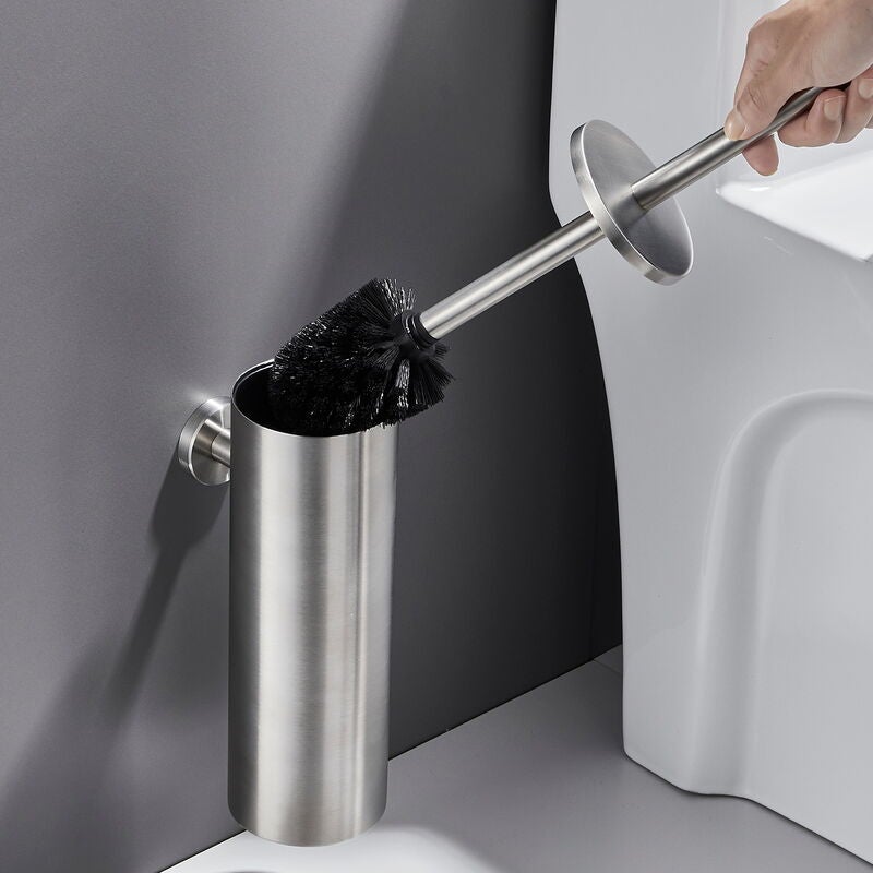 Scopino Per Wc In Acciaio Da Muro Senator