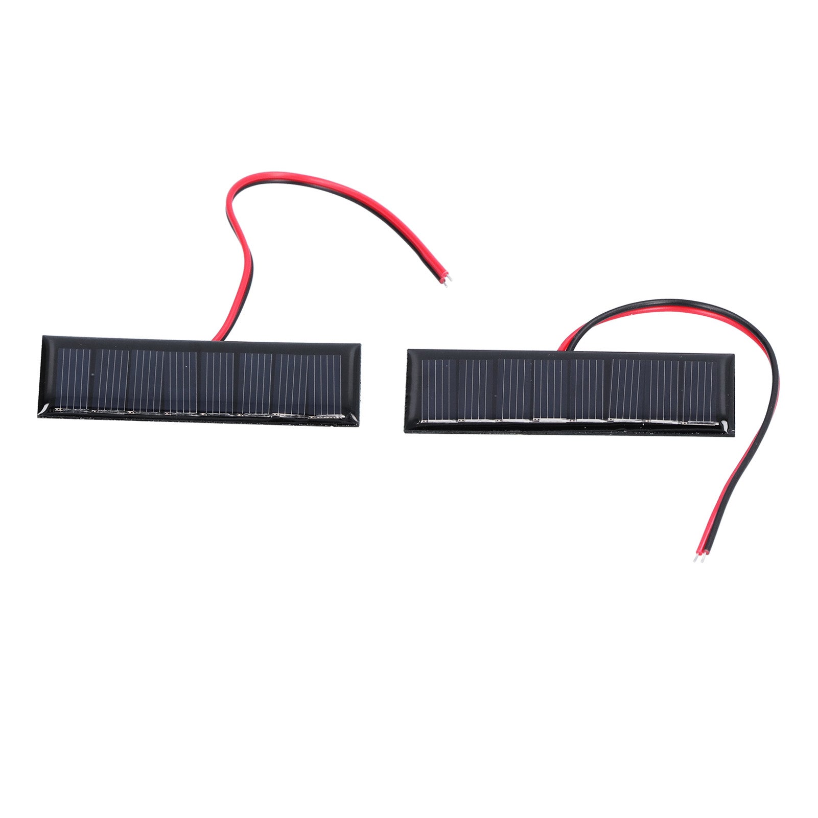 Painel solar, 0.2W 4V 2Pcs 75x25mm, polissilício - 6