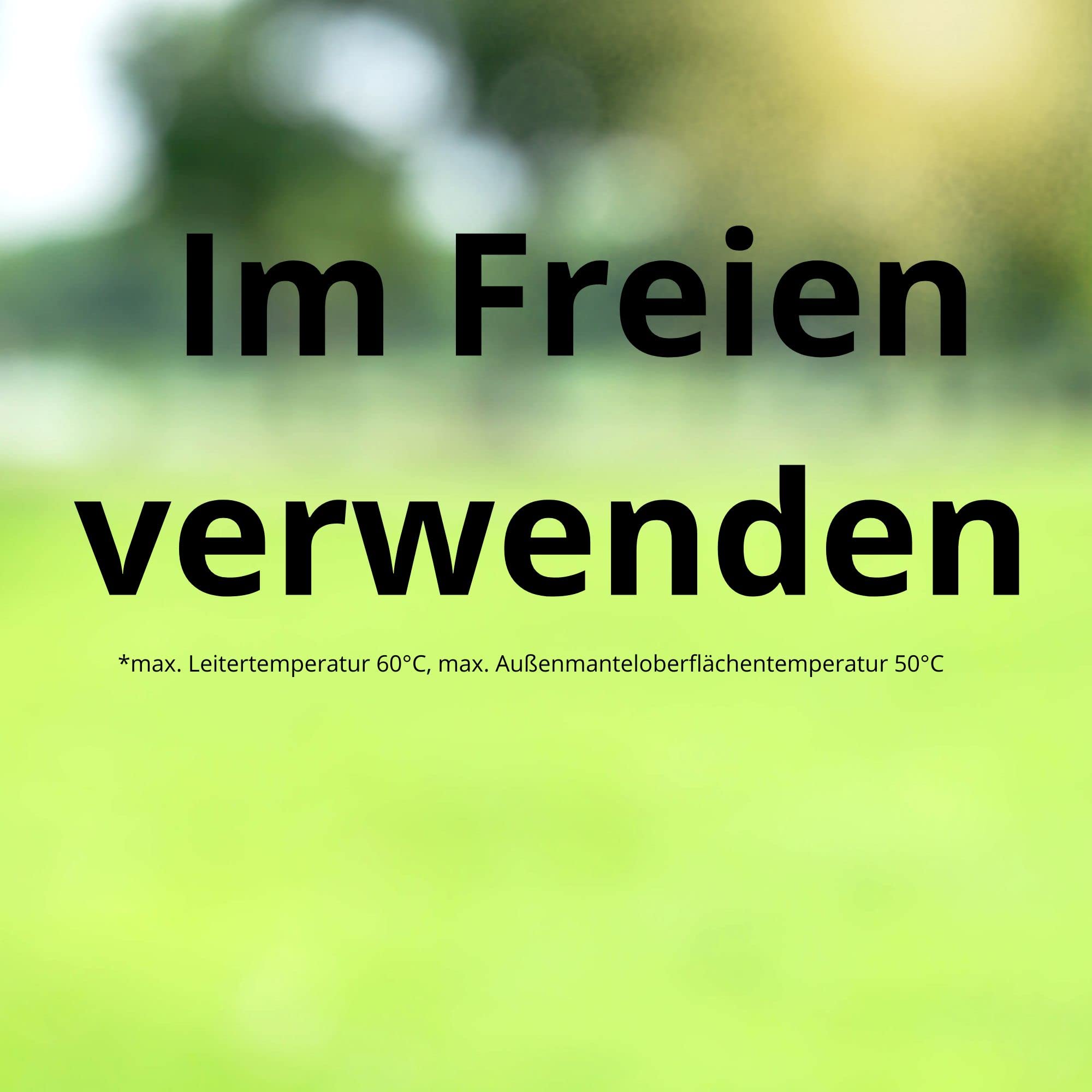 10m Lapp 1600250 H05RN-F 2 x 0,75 mm² Cavo in gomma flessibile, resistente ai raggi UV, robusto, cavo in gomma sottile senza conduttore di protezione - 4