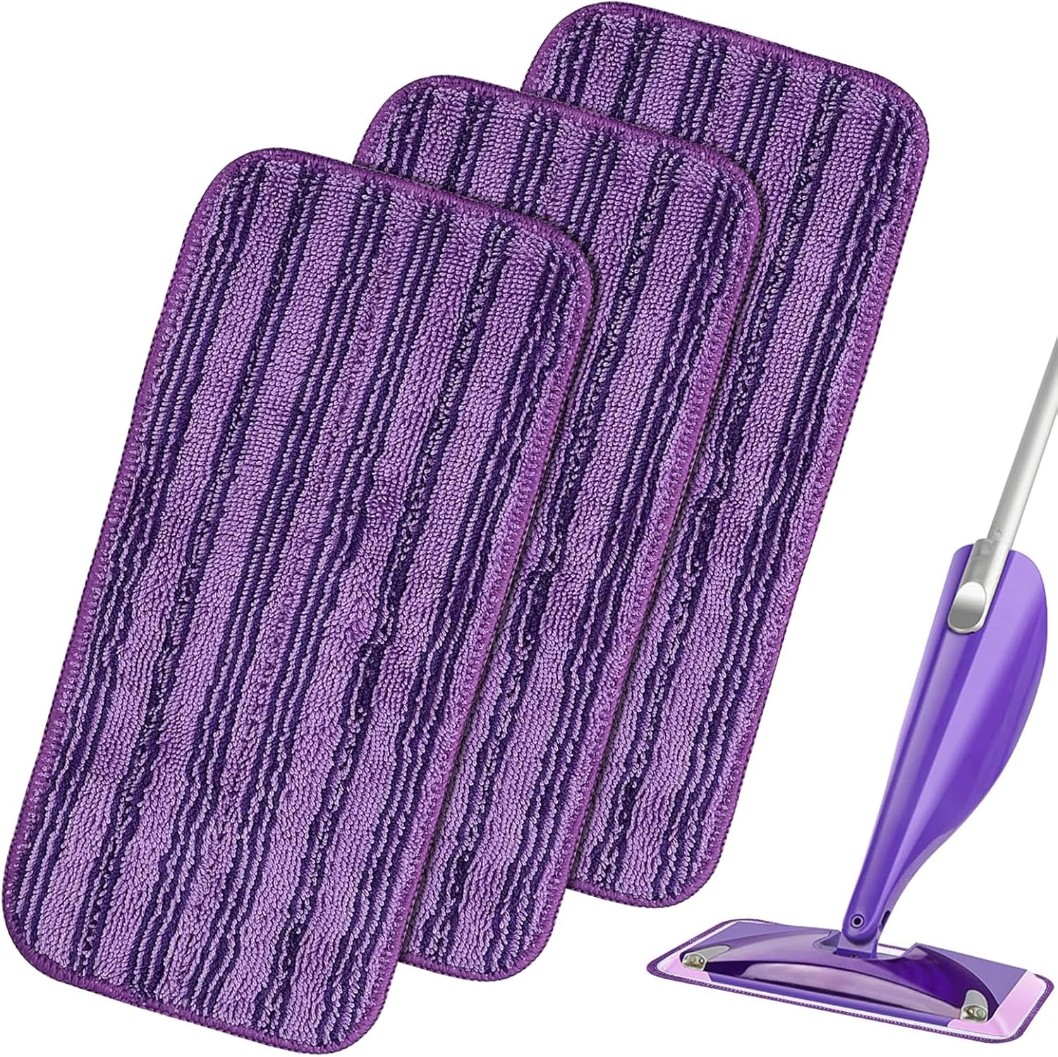 Sztuki wielokrotnego użytku chusteczek z mikrofibry do mopa Swiffer WetJet Wood, wymienne ściereczki do mopa Swiffer Wet Jet Spray