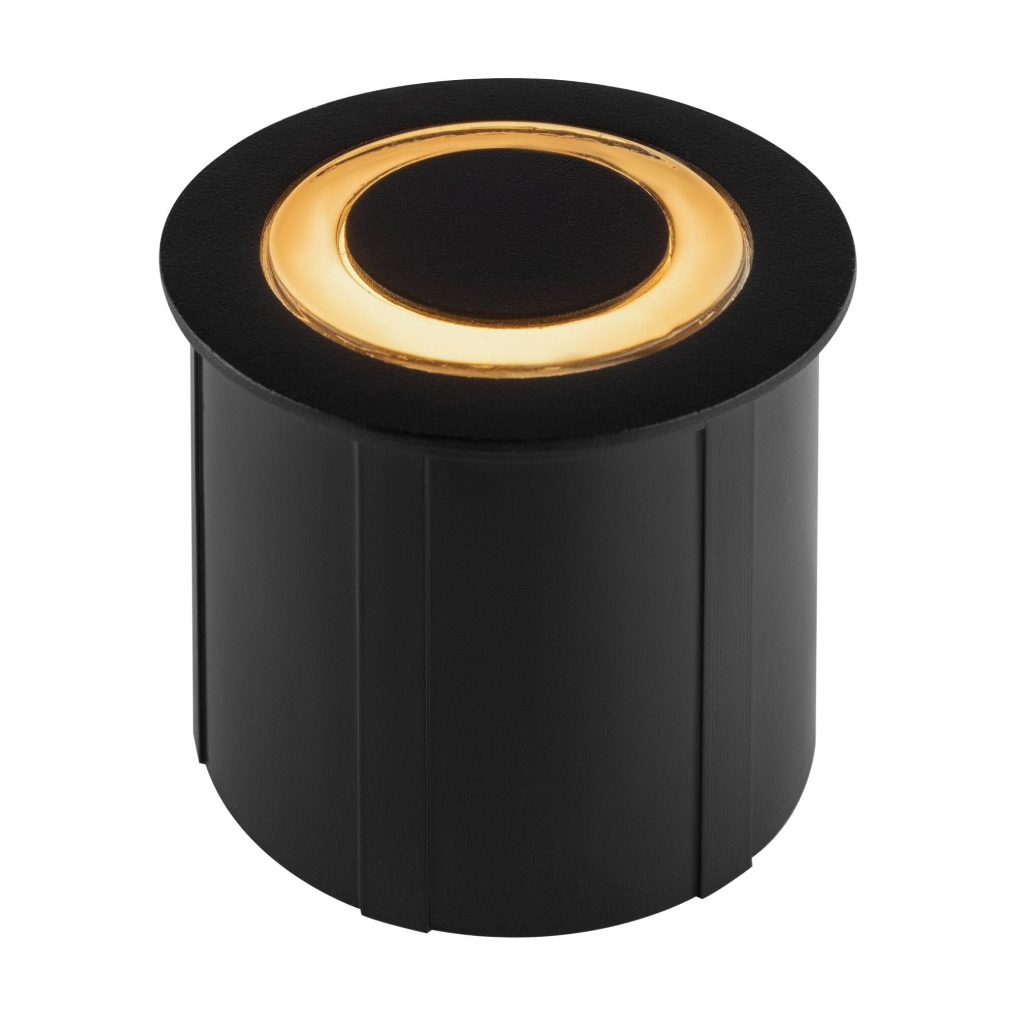 Lampa gruntowa najazdowa Limo okrągła czarna LED 3W 3000K 120lm IP65 wym: 6,2 x 6,2 x 6,2 cm aluminium Maytoni