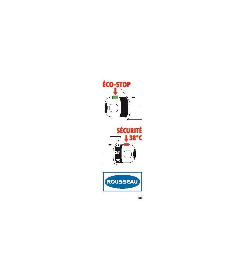 ROUSSEAU Robinet mitigeur thermostatique baignoire et douche Volga 2 - 3