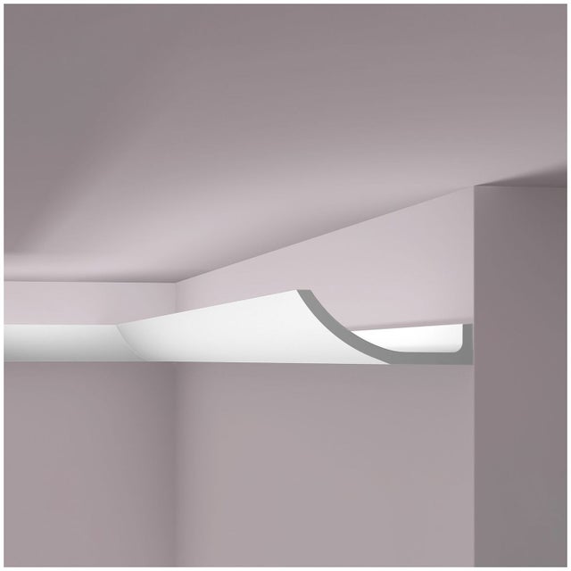 Corniche NMC WALLSTYL WT4 Moulure décorative Corniche de plafond Éclairage indirect