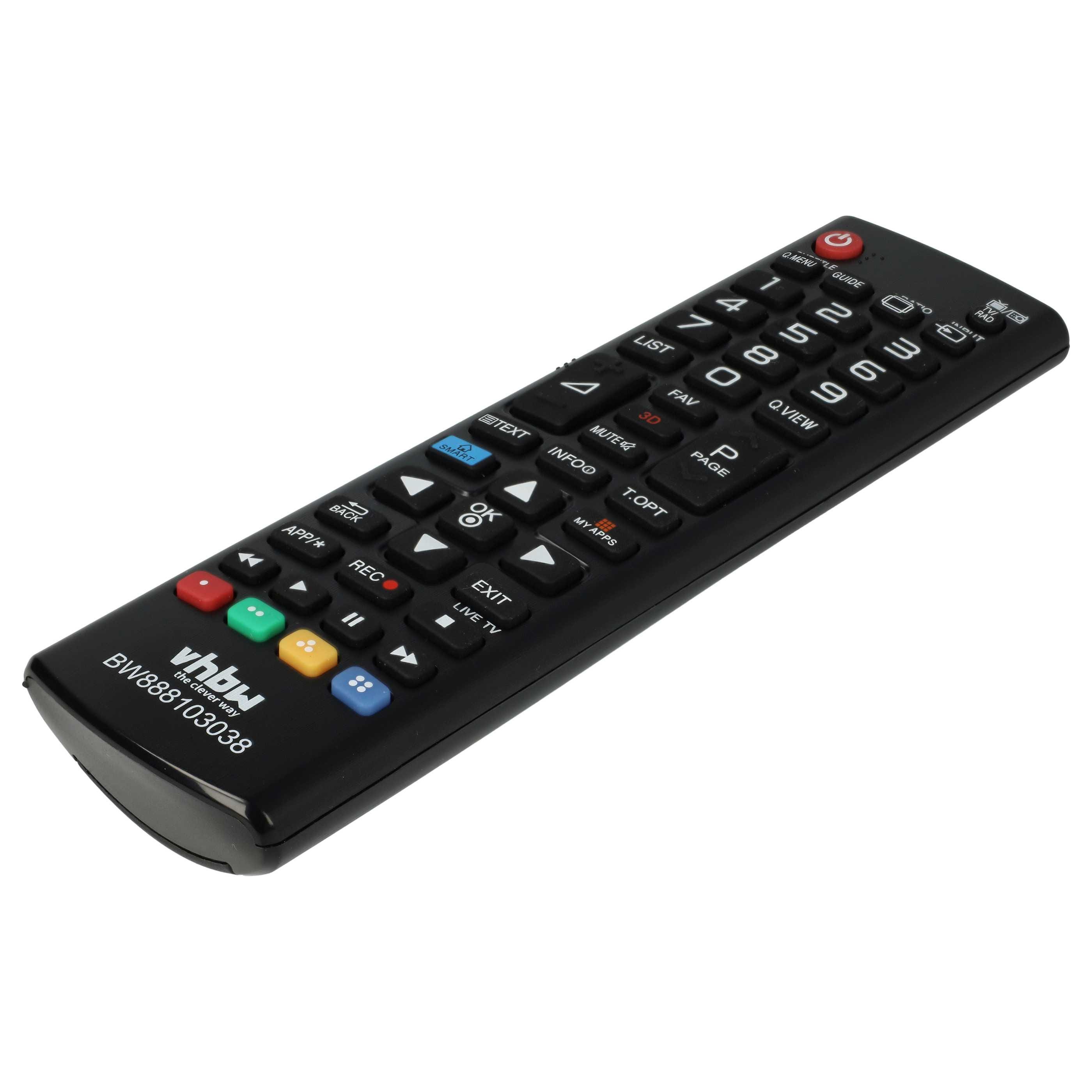 Vhbw telecomando compatibile con LG 65UH6509, 65UH650, 65UH6507, 65UH6257, 65UH625V, 65UH625, 65UH6159 TV, televisione - Telecomando di ricambio | Leroy Merlin Vhbw telecomando compatibile con LG 65UH6509, 65UH650, 65UH6507, 65UH6257, 65UH625V, 65UH625, 65UH6159 TV, televisione - Telecomando di ricambio | Leroy Merlin
