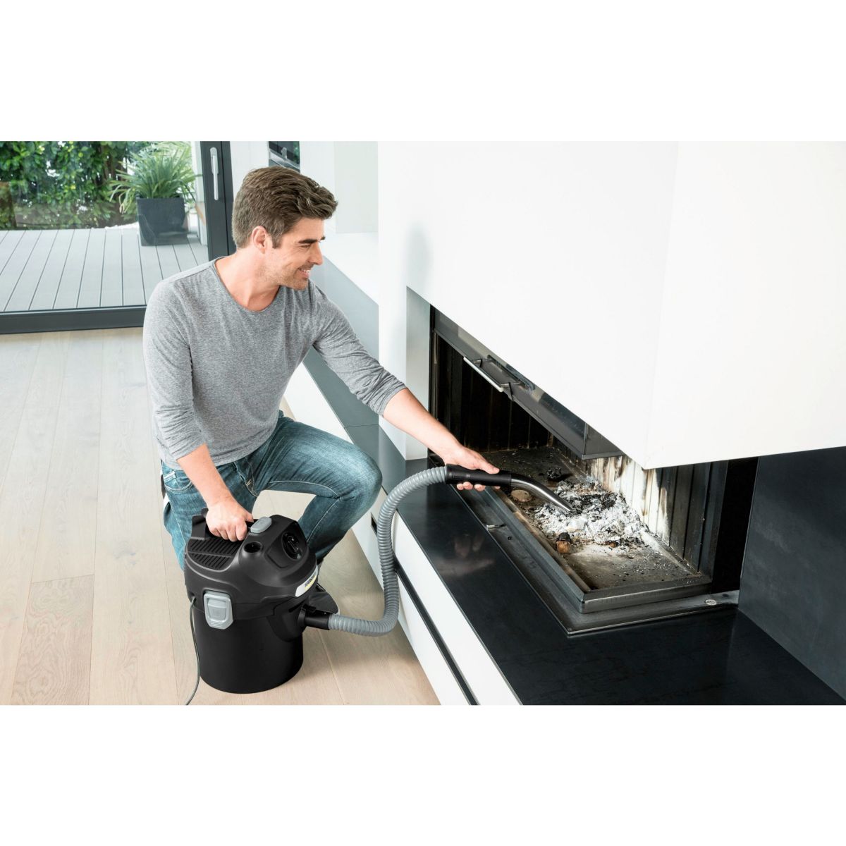 Aspirateur à cendres et poussières Karcher AD 2, 600 W, 14 L - 6