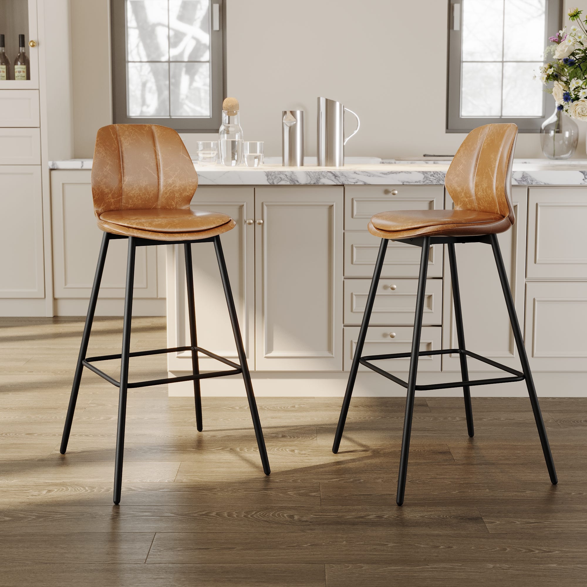 Sgabello Legno Sgabelli Cucina Con Schienale Alto Sgabelli Cucina