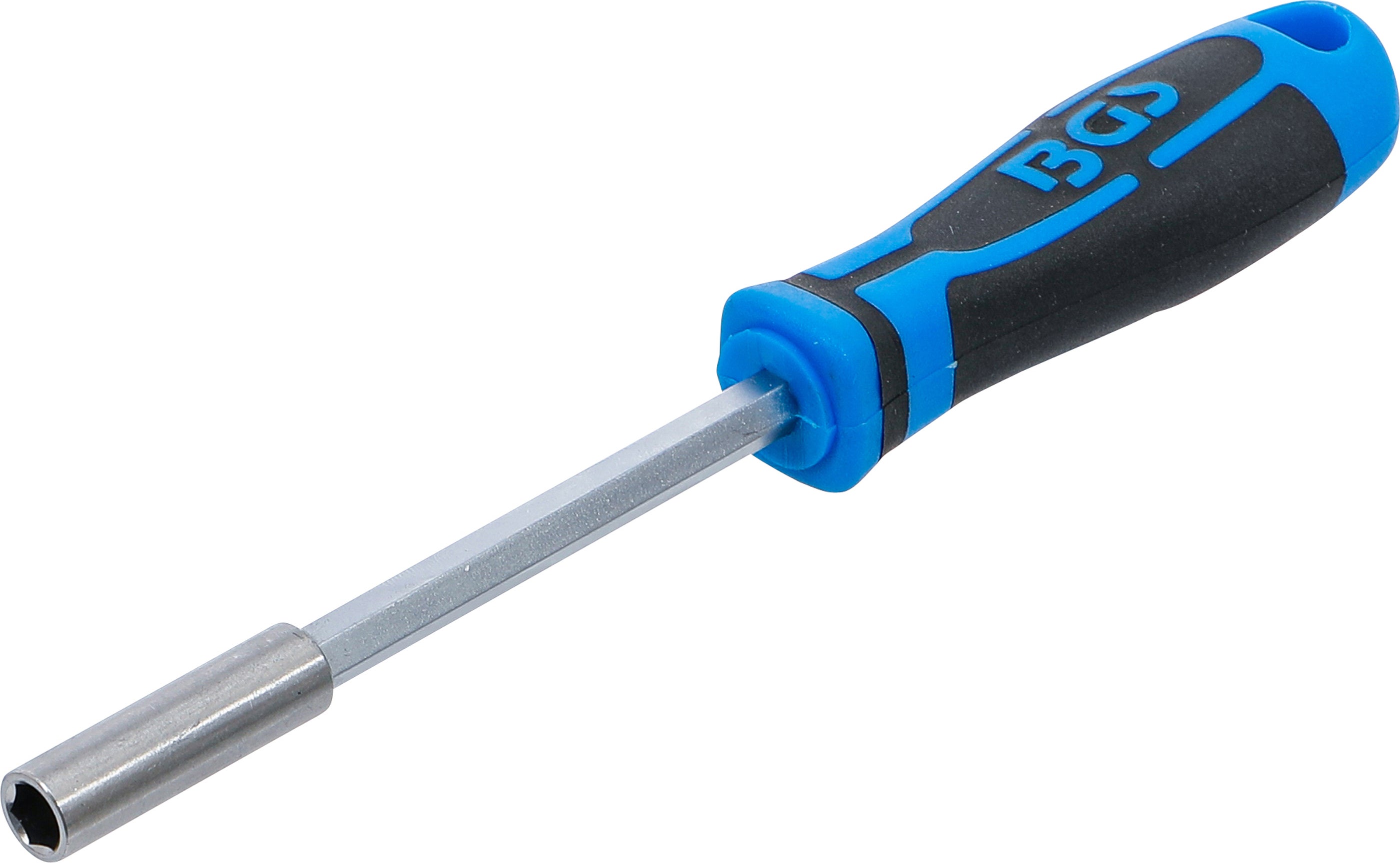 BGS Uchwyt obrotowy do bitów z napędem wewnętrznym sześciokątnym 6,3 mm (1/4") 200 mm - 217