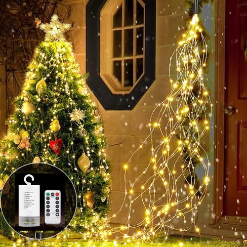 Randaco 20M 200 Luci A Stringa Catena Luminosa A LED Bianco Caldo 8 Modalita Di Illuminazione Party Garden Decorazione Per Esterni Per Interni Luci Di Natale Ip44 78636239 Randaco 20M 200 Luci A Stringa Catena Luminosa A LED Bianco Caldo 8 Modalita Di Illuminazione Party Garden Decorazione Per Esterni Per Interni Luci Di Natale Ip44 78636239