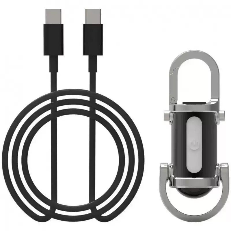 Mini torcia portachiavi ultra luminosa 1200 lm, impermeabile, portatile