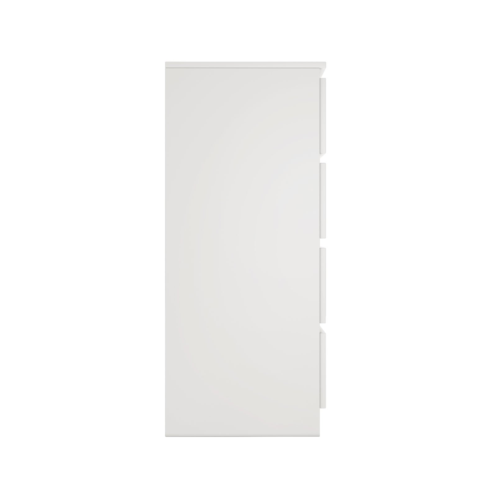 Commode moderne avec 4 tiroirs Malwa M4 - Blanc - 3