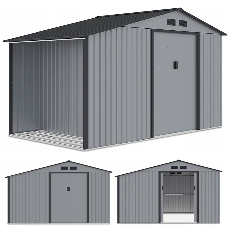 Domek Ogrodowy Narzędziowy na Narzędzia Drewutnia MADISON 342x191 Metalowy 1 szt