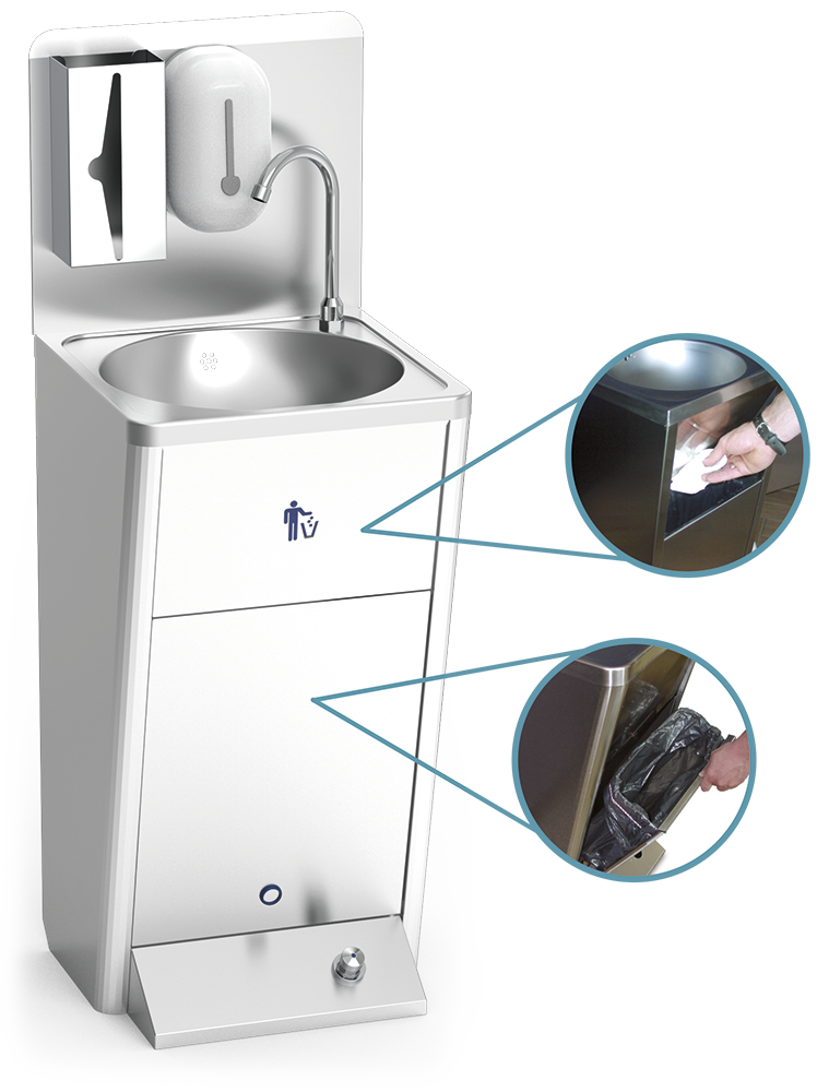 VASO DRENA PIATTI Lavandino In Acciaio Inox 114 Mm Di Alta Qualit&agrave; Con