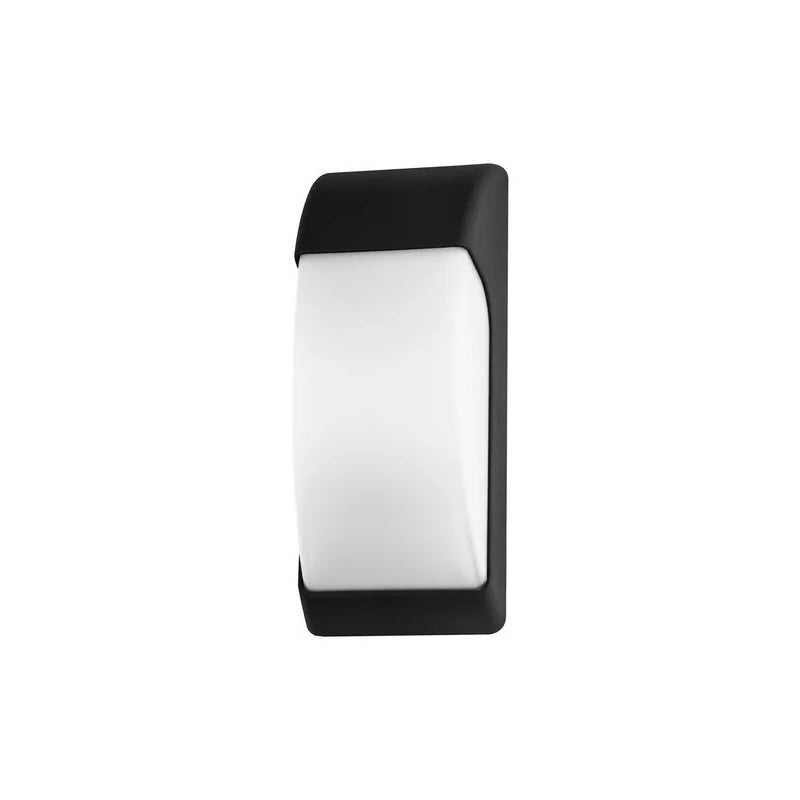 Kinkiet zewnętrzny Opole czarny matowy-biały 1xE27x12W wym:32x13x13cm IP65 Rabalux