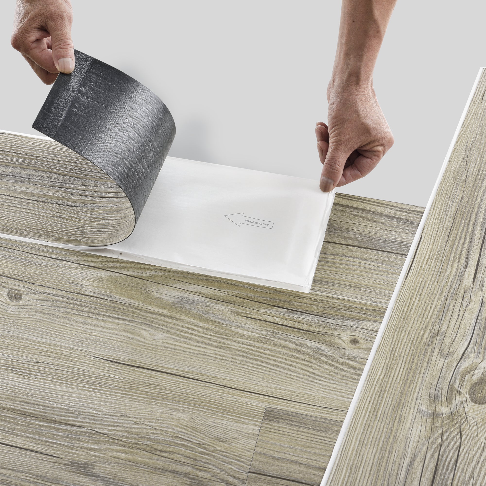Pisos de vinilo laminados de pvc 7 planchas 0,975 m² roble italiano (italian oak) [neu.holz]