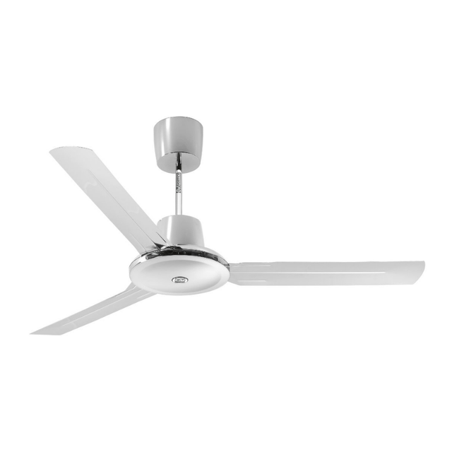 Ventilateur plafonnier d'intérieur blanc métallisé 140 cm - VORTICE - VPNEC140