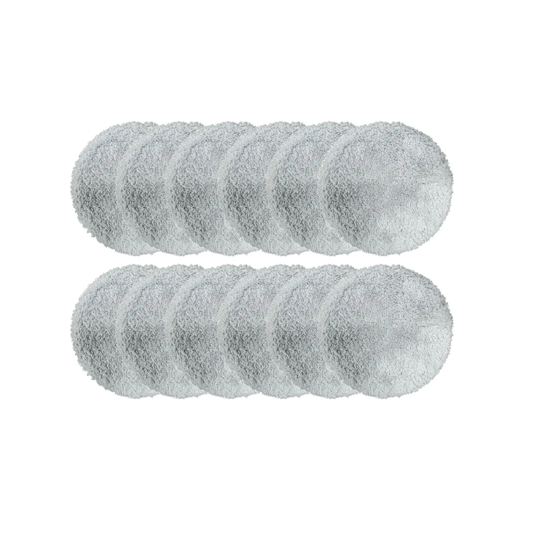 Lot 6 Chiffons Nettoyage Pour Robot Lave-Vitres - Compatible LIECTROUX YW710 - Haute Absorption Microfibre