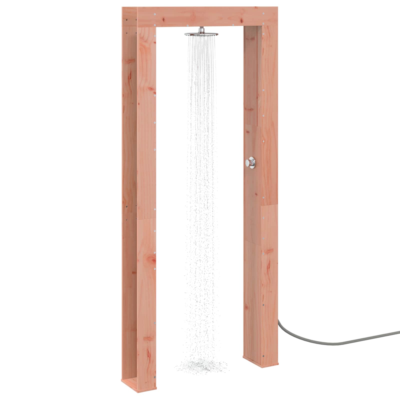 vidaXL Douche d'extérieur 226 cm Naturel - 3