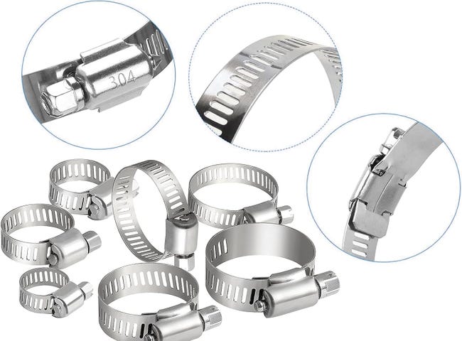Colliers de serrage pour tuyaux en acier inoxydable de type poignée Colliers de serrage pour tuyaux en acier inoxydable de type poignée