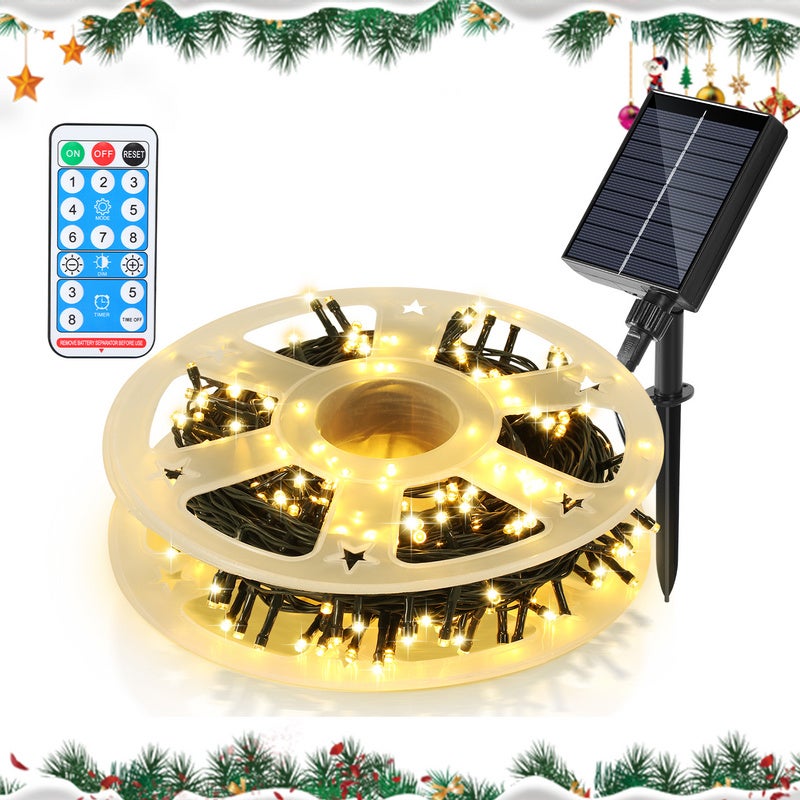 Guirlande Lumineuse LED Rideau Blanc Chaud – Extérieur Jardin – Multicolore