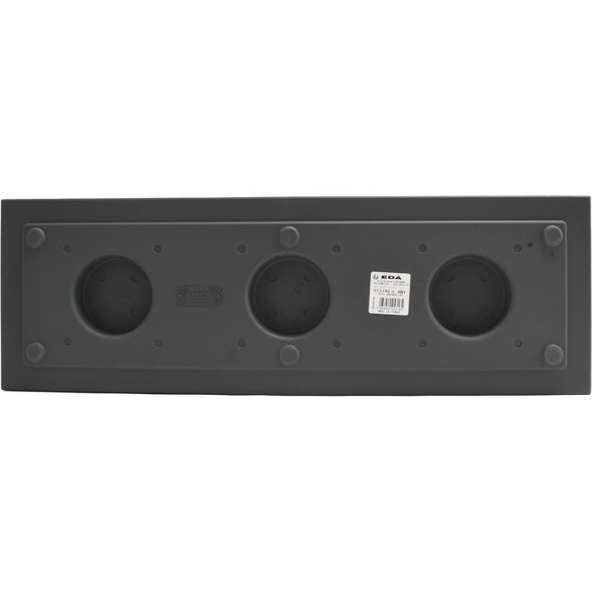 Balconniere rectangulaire EDA Volcania Up 25 L effet pierre anthracite 59 x 19 5 x 22 8 cm - 5