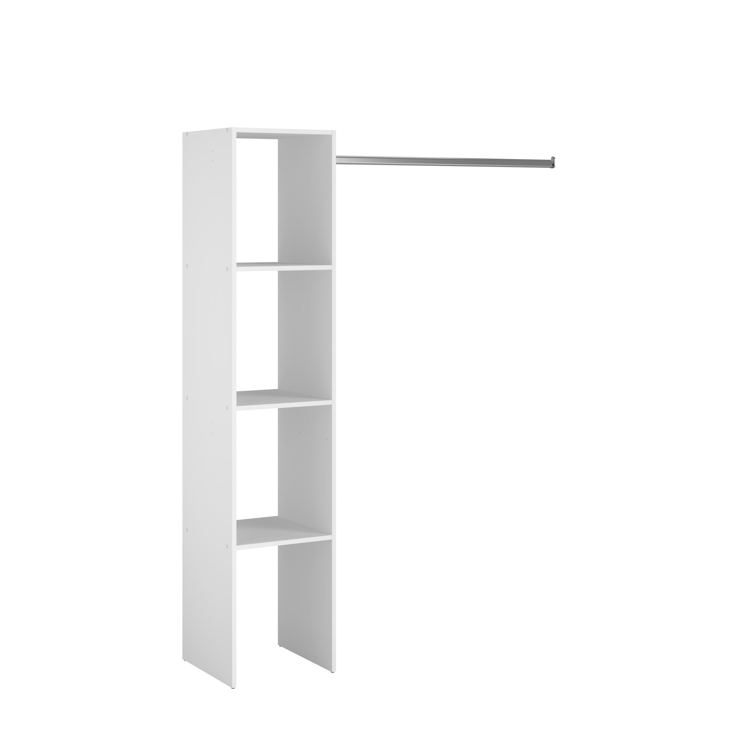 Kit vestiaire Combi 138x180x40cm blanc Box A - 4