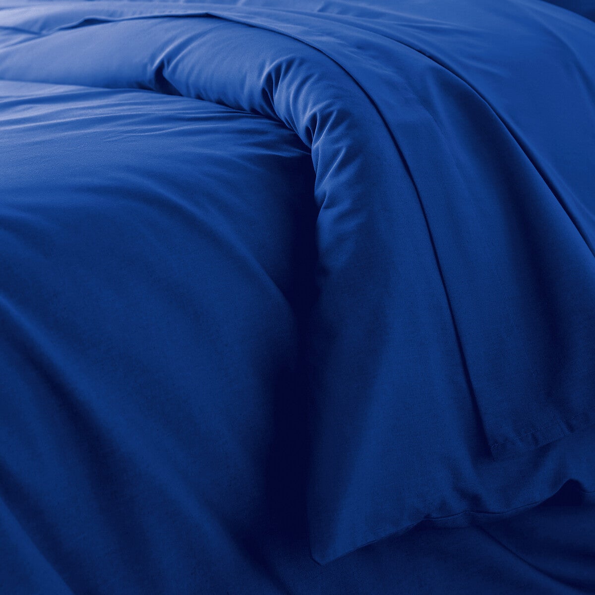 Housse de couette en coton, Scenario - Bleu royal - 240 x 220 cm - 4