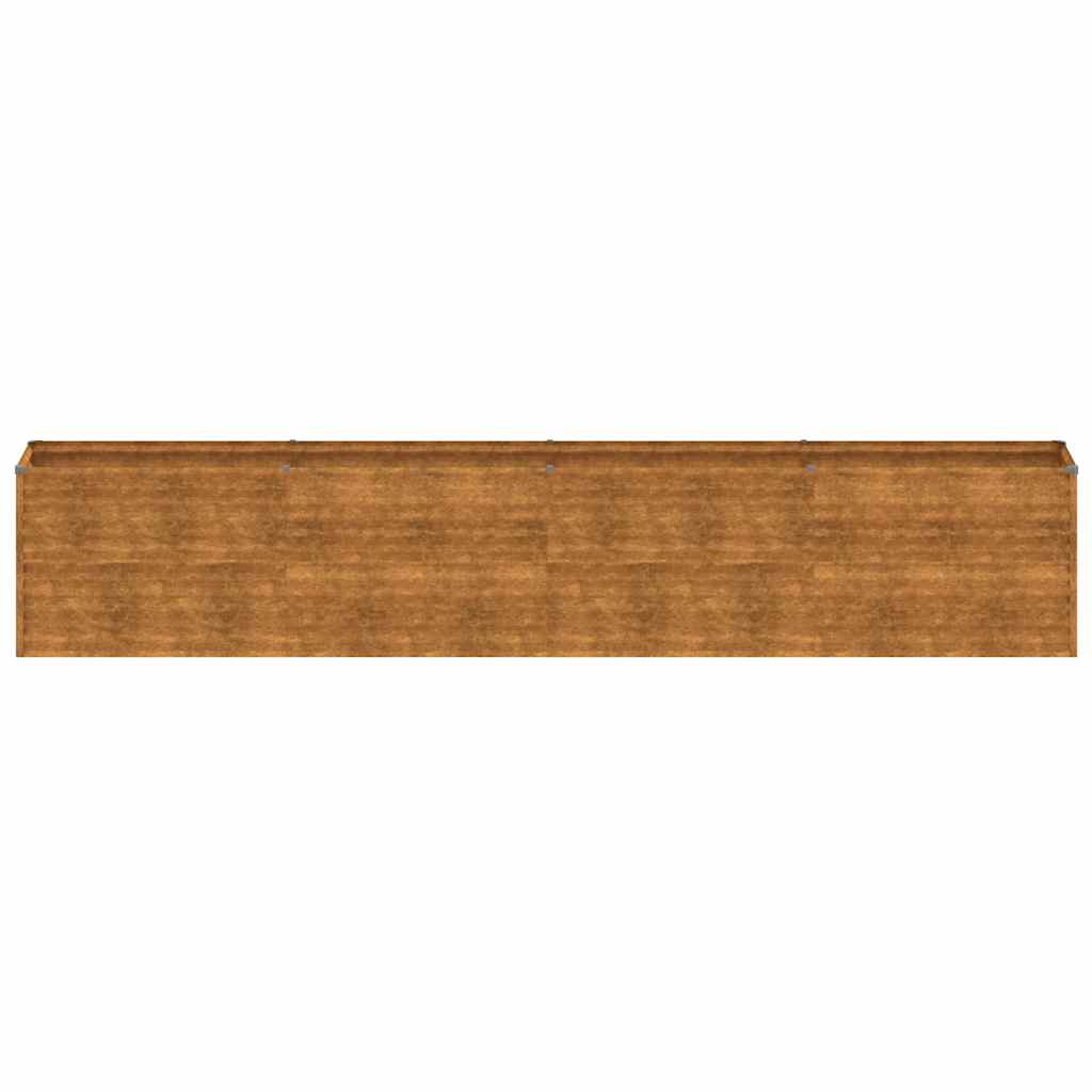 Jardinière surélevée 385 x 50 x 69 cm Acier Corten vidaXL - 5