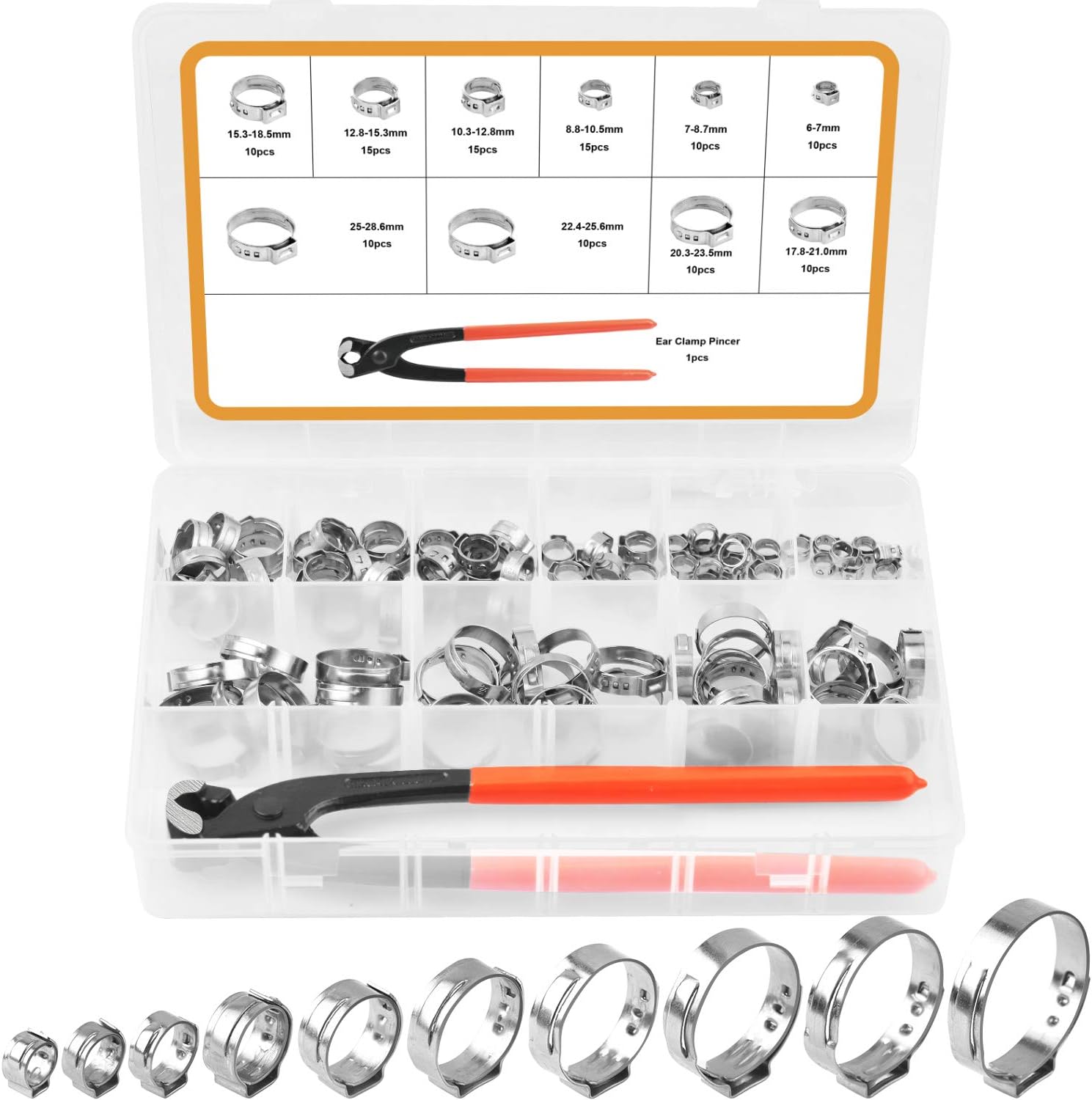 Lot De 4 Colliers De Serrage Pour Haltères – Pinces 30 Mm En ABS, Verrouillage Rapide, Antidérapant
